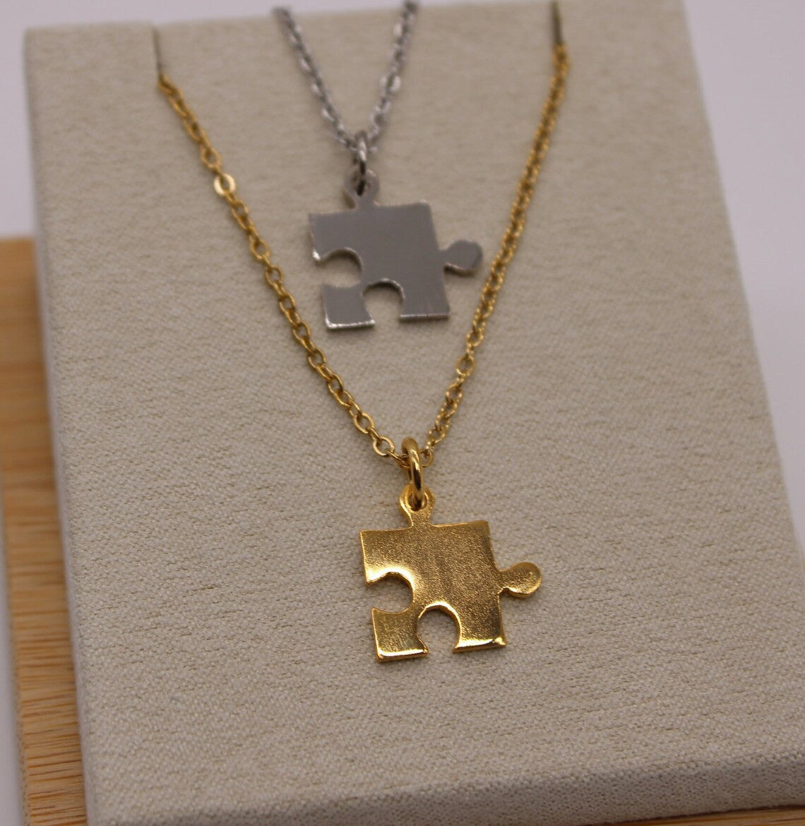 Autism Puzzle Shape Necklace