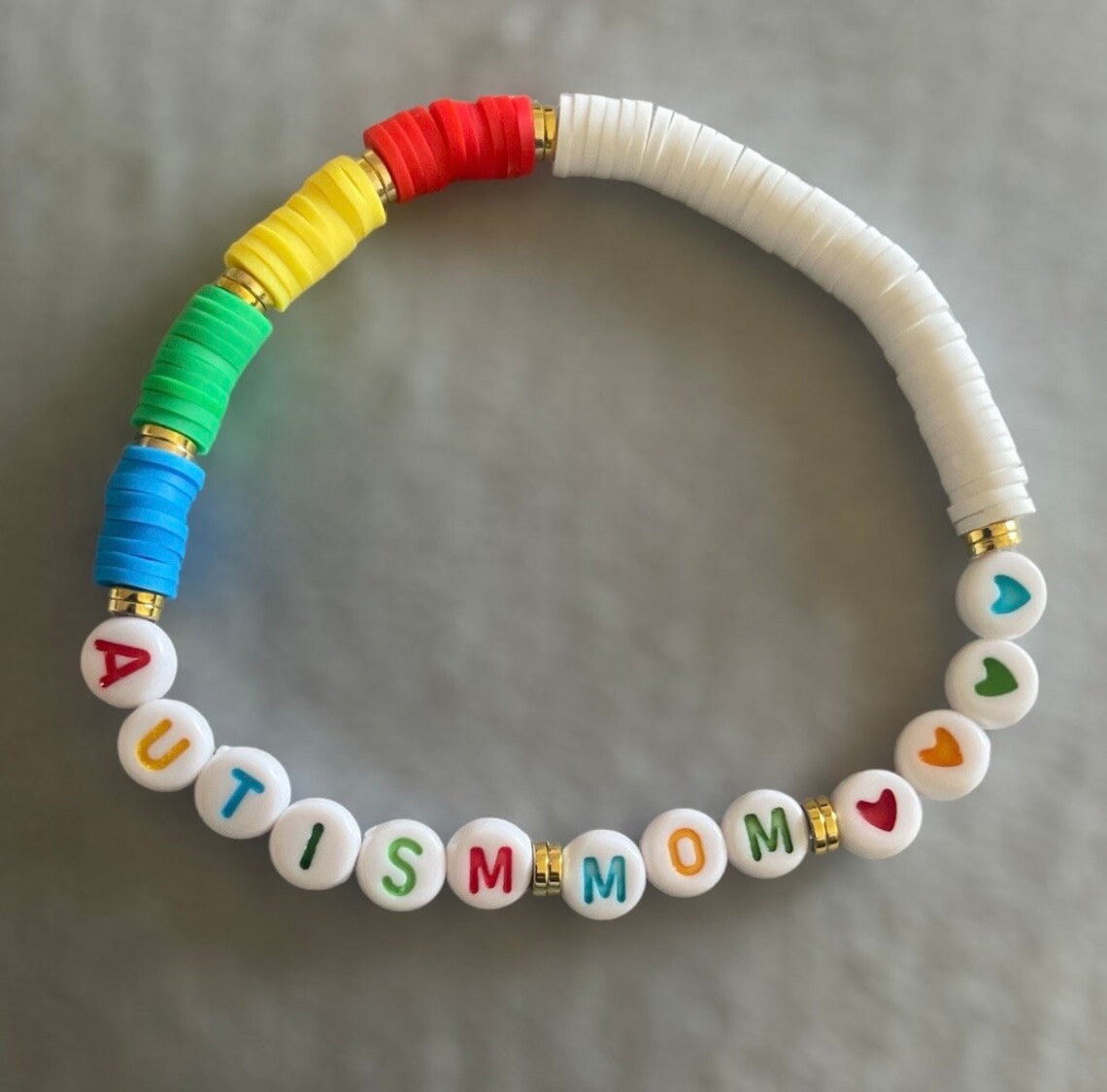 Autism Mom Heishi Bracelets