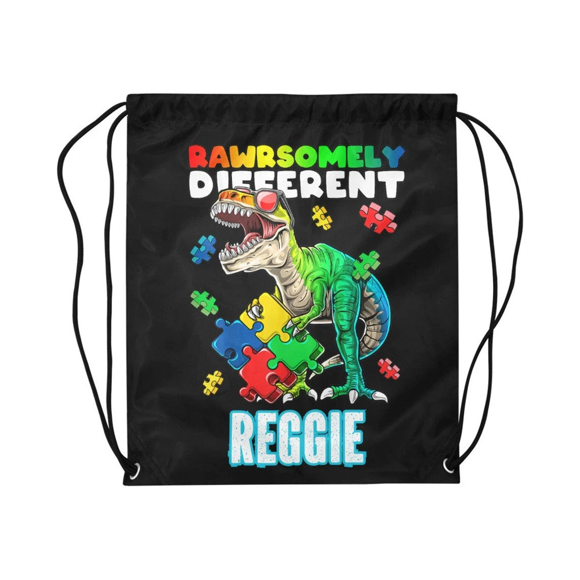 Rawrsomely Different Backpack for Autistic Kids - Boys Autism Backpack - Girls Bag for Autistic Daughter Or Son