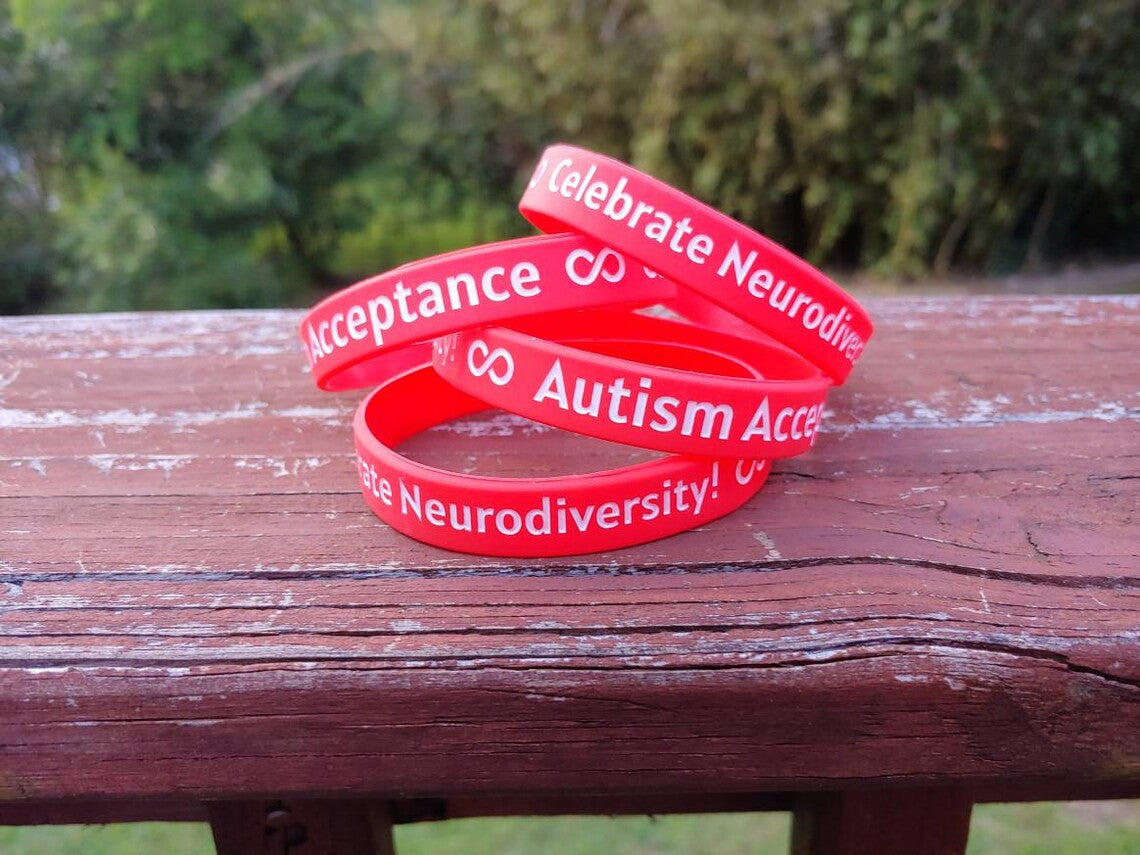 Autism Acceptance, Celebrate Neurodiversity Wristband