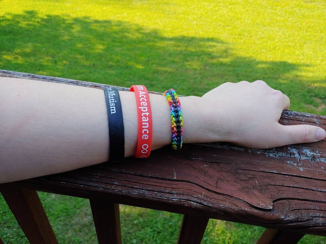 Autism Acceptance, Celebrate Neurodiversity Wristband