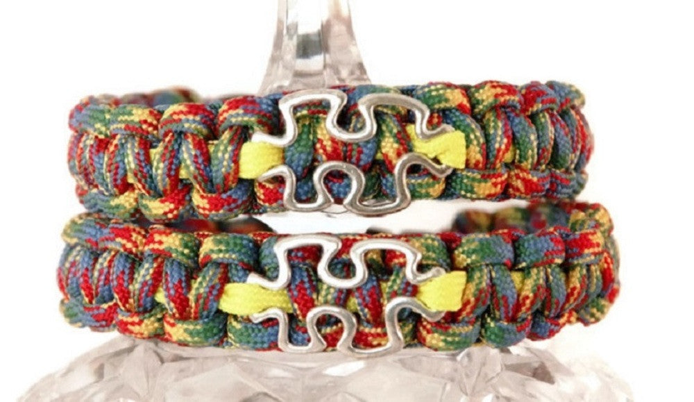 Autism Awareness Puzzle Piece Bracelet