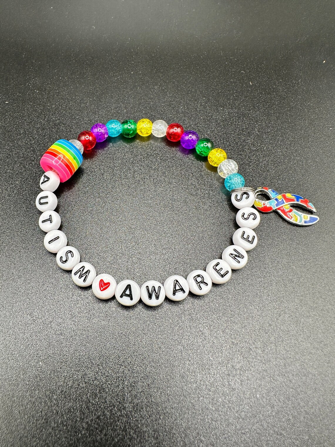 Autism Awareness Heishi Bracelets