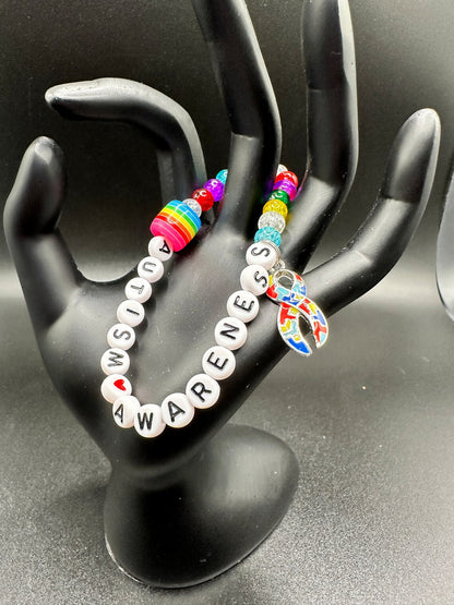 Autism Awareness Heishi Bracelets