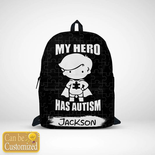 My Hero Has Autism Autism Backpack