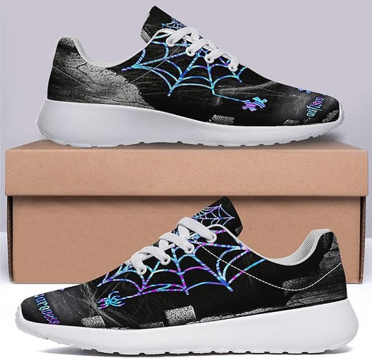 Autism Awareness Halloween Lightweight Sneakers