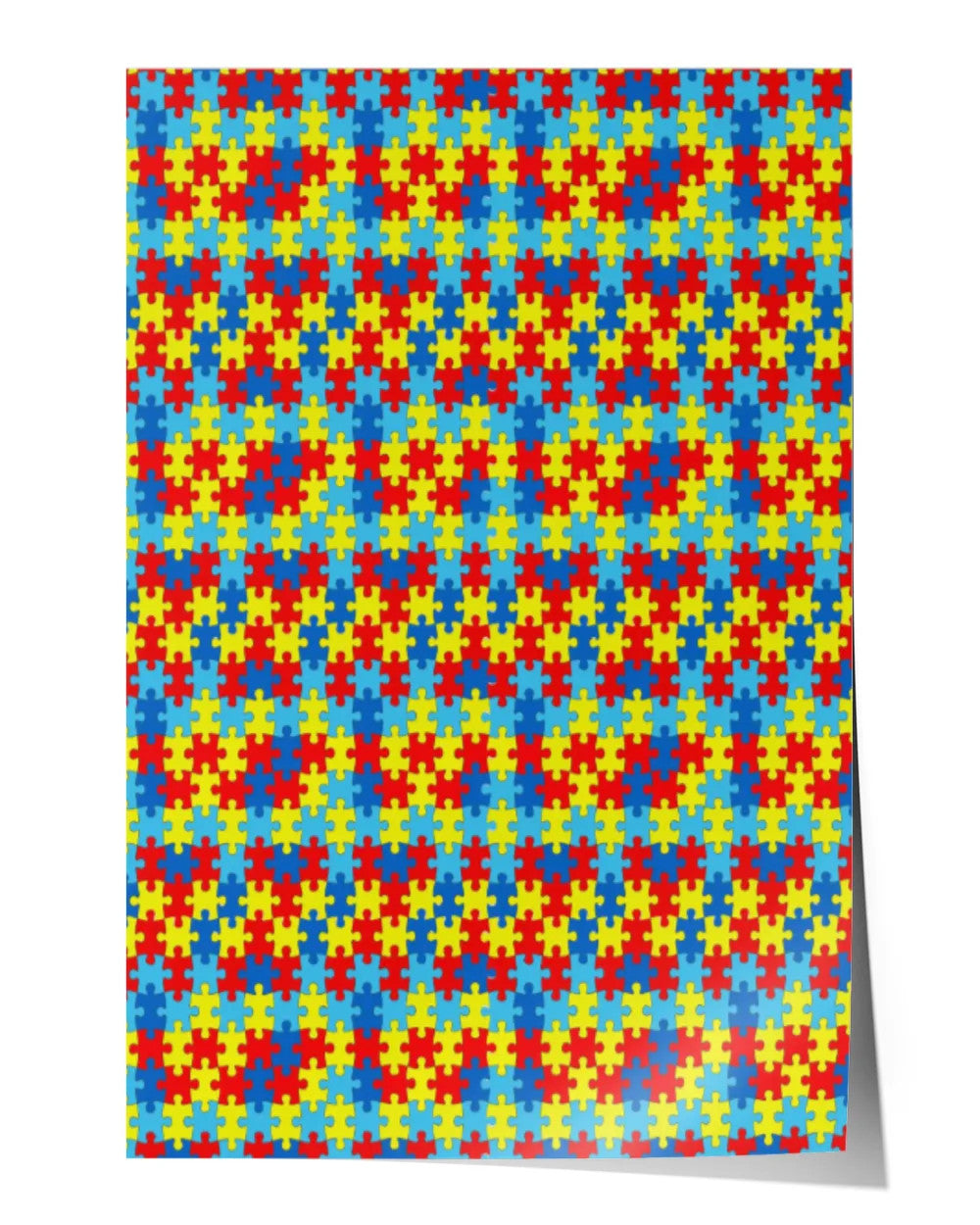 Personalized Image Autism Awareness Poster/Canvas