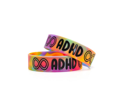 ADULT ADHD Silicone Bracelet Wristband