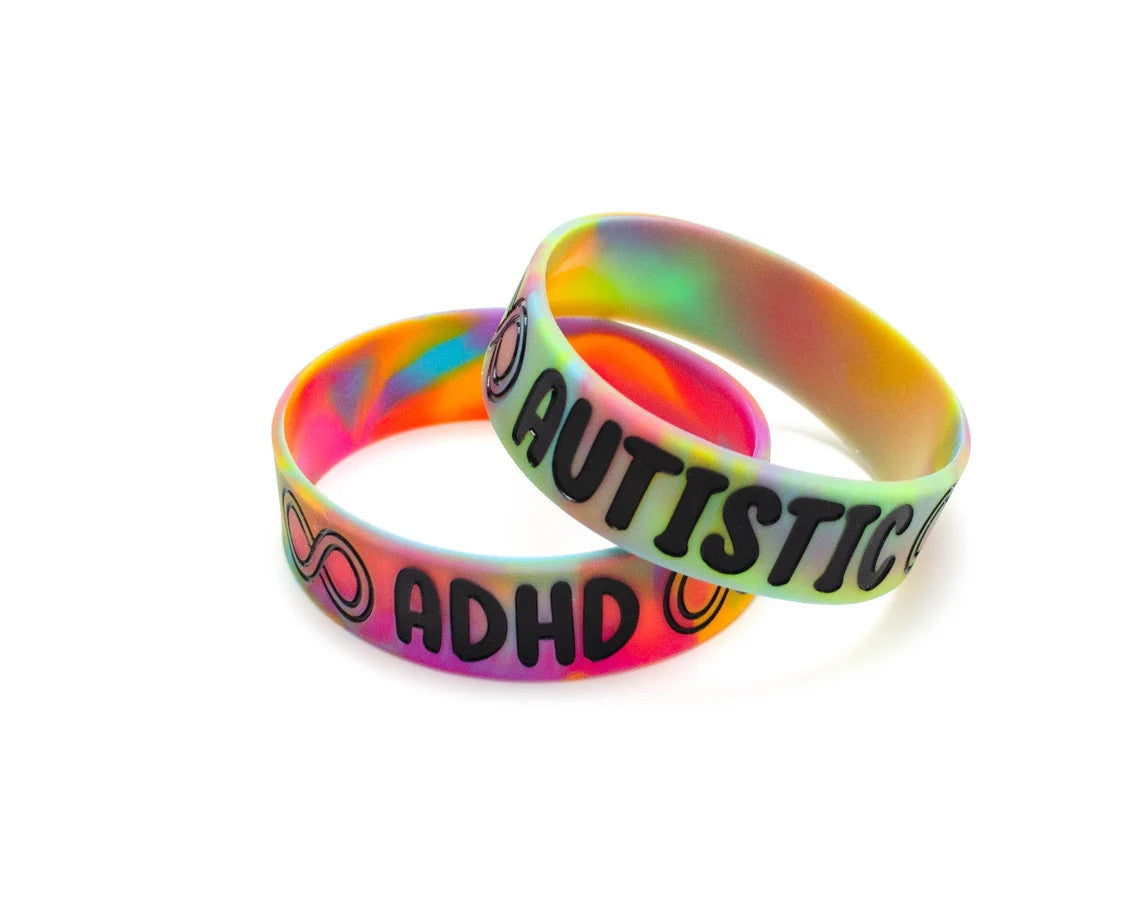 ADULT ADHD Silicone Bracelet Wristband