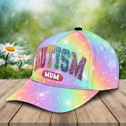 Autism Mom Glitter Cap