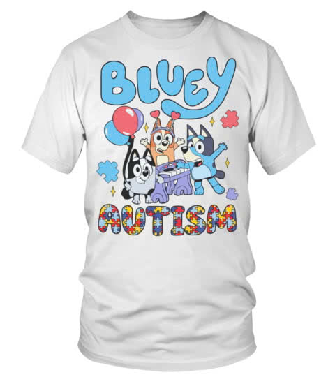 Bluey Autism Accept Understand Love